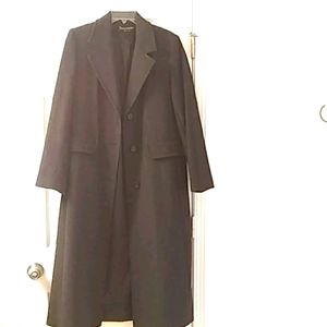 Forecaster Boston Charcoal Gray Full Length Coat